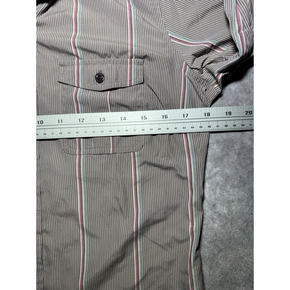 Patagonia Shirt Womens Size 8 Striped Button Up - Picture 3 of 4